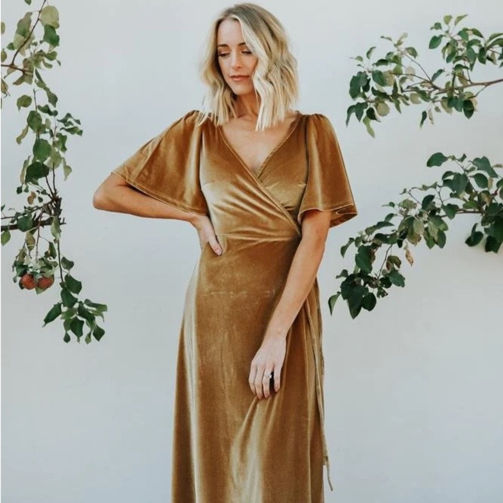 Balticbørn Velvet Maxi - Gold